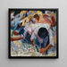 Les Pavés de la rue - Umberto Boccioni — gerahmtes Bild an der Wand