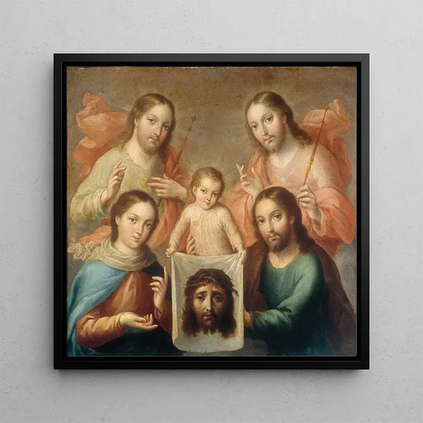 Les Trinités de la Terre et du Ciel - Alonso López De Herrera