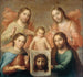 Die Dreifaltigkeit von Erde und Himmel - Alonso López De Herrera — Ansicht des Kunstwerks