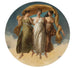 Die drei Grazien - Alexandre Evariste Fragonard — Ansicht des Kunstwerks
