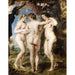 Reproduktion des Gemäldes Die drei Grazien - Peter Paul Rubens