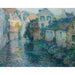 Reproduktion des Gemäldes Die alten Häuser, Quimperlé - Henri Le Sidaner