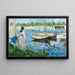 Reproduktion des Gemäldes Die Ufer der Seine in Argenteuil - Édouard Manet