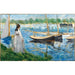 Reproduktion des Gemäldes Die Ufer der Seine in Argenteuil - Édouard Manet