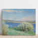 Reproduktion des Gemäldes Die Ufer der Seine bei Vétheuil - Claude Monet