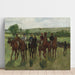 Reproduktion des Gemäldes Die Reiter - Edgar Degas