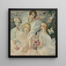 Die verführerischen Frauen - Gerda Wegener — gerahmtes Bild an der Wand