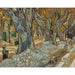 Reproduktion des Gemäldes Die großen Platanen (Straßenarbeiter von Saint-Rémy) - Vincent van Gogh