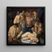 Die Gefangenen - Max Beckmann — gerahmtes Bild an der Wand