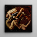 Die vier Elemente - Louis Finson — gerahmtes Bild an der Wand