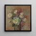Les roses blanches - Édouard Vuillard — gerahmtes Bild an der Wand