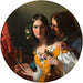 Die drei köstlichsten Dinge - Friedrich von Amerling — in einem Innenraum präsentiert