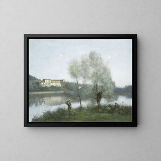 Die Badenden von Ville-d'Avray - Jean-Baptiste Camille Corot