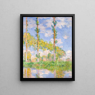 Die drei Bäume, Sommer - Claude Monet