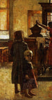 Taverne flamande - Lesser Ury — Ansicht des Kunstwerks