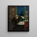Au Café Victoria Berlin - Lesser Ury — gerahmtes Bild an der Wand
