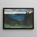 Regenstimmung - Lesser Ury — gerahmtes Bild an der Wand