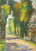 Allée ensoleillée dans le parc - Lesser Ury — Ansicht des Kunstwerks