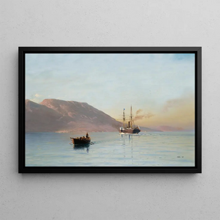 Lev Felixovich Lagorio - The Bay Of Feodosia.webp