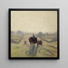 Sonnenaufgang im Frost - Elioth Gruner — gerahmtes Bild an der Wand