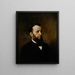 Portrait von William H. Brearley - Lewis Thomas Ives — gerahmtes Bild an der Wand