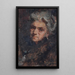 Portrait der Mutter - Lidio Ajmone — gerahmtes Bild an der Wand