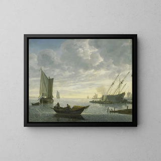Lieve Pietersz Verschuier - Caulking of a Vessel.webp