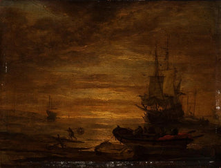 Marine-Gemälde - Lieve Verschuier — Ansicht des Kunstwerks