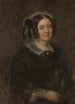 Portrait einer Frau - Léon de Winne — gerahmtes Bild an der Wand