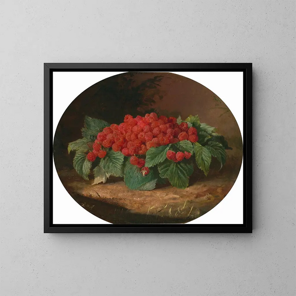 Himbeeren - Lilly Martin Spencer — gerahmtes Bild an der Wand