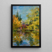 Landschaft - Lilly Walther — gerahmtes Bild an der Wand