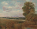 Landschaft in Hampstead mit Harrow im Hintergrund - Lionel Constable — Ansicht des Kunstwerks