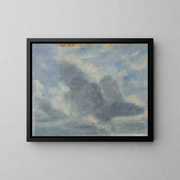 Studie des Himmels - Lionel Constable — gerahmtes Bild an der Wand