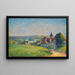 Triel-sur-Seine - Lo Gausson — gerahmtes Bild an der Wand