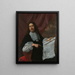 Willem van de Velde II 1633-1707 Maler - Lodewijk van der Helst — gerahmtes Bild an der Wand
