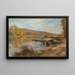 Quai au Sable Chartres - Léon Augustin Lhermitte — gerahmtes Bild an der Wand