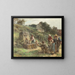 La Fontaine - Léon Augustin Lhermitte — gerahmtes Bild an der Wand