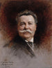 Portrait von Georges Cain 1853-1919 Maler und Schriftsteller - Léon Bonnat — Ansicht des Kunstwerks