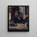 Portrait von Alexandre Schanne 1823-1887 Modell des Schaunard aus La Vie de Bohème von Murger - Léon Dehaisne — gerahmtes Bild an der Wand