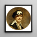La casquette de Poiret - Léon François Comerre — gerahmtes Bild an der Wand