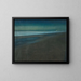 Ansicht des Strandes bei Nacht - Léon Spilliaert — gerahmtes Bild an der Wand