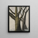 Großes Baum-Gemälde - Léon Spilliaert — gerahmtes Bild an der Wand
