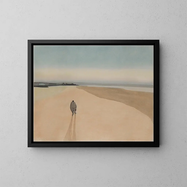 Die Demokratie in Bewegung - Léon Spilliaert — gerahmtes Bild an der Wand