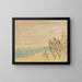 Landschaft - Léon Spilliaert — gerahmtes Bild an der Wand