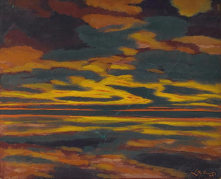 Der klare grüne auf dem Meer - Léon Spilliaert — Ansicht des Kunstwerks