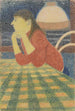 Frau geneigt - Léon Spilliaert — Ansicht des Kunstwerks