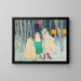 Mascarade Léopold II, Napoléon et la bouquetière - Léon Spilliaert — gerahmtes Bild an der Wand