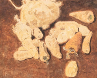 Stillleben mit Rüben und Karotten - Léon Spilliaert — Ansicht des Kunstwerks