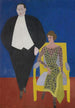 Portrait von Gustave und Norine Van Hecke - Léon Spilliaert — Ansicht des Kunstwerks