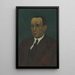 Portrait d'Henri Vandeputte - Léon Spilliaert — gerahmtes Bild an der Wand